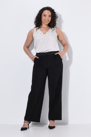 Plus size veliki brojevi Hlače svečane širokih nogavica za punije