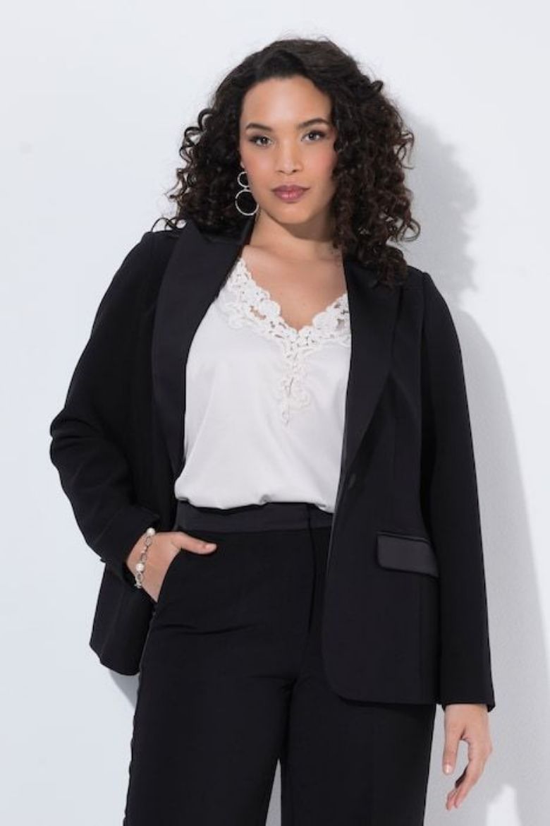 Plus size veliki brojevi Sako užeg kroja za punije