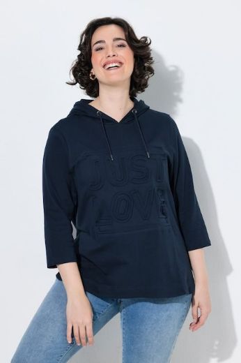 Plus size veliki brojevi Majica dugih rukava s kapuljačom za punije