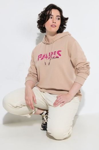 Plus size veliki brojevi Majica dugih rukava s kapuljačom za punije