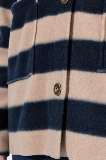 Plus size veliki brojevi Jakna lagana na kopčanje za punije