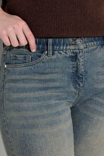 Plus size veliki brojevi Traperice uskih nogavica za punije
