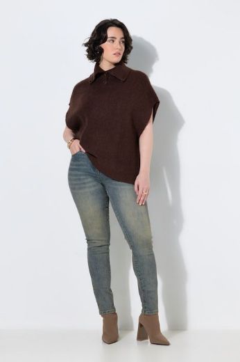 Plus size veliki brojevi Traperice uskih nogavica za punije