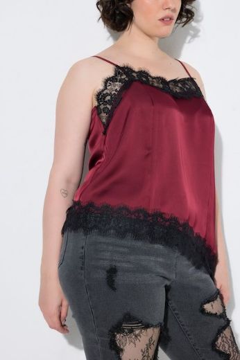 Plus size veliki brojevi Top asimetrični za punije