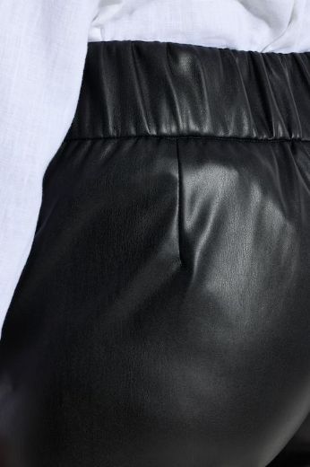 Plus size veliki brojevi Suknja-hlače od umjetne kože za punije