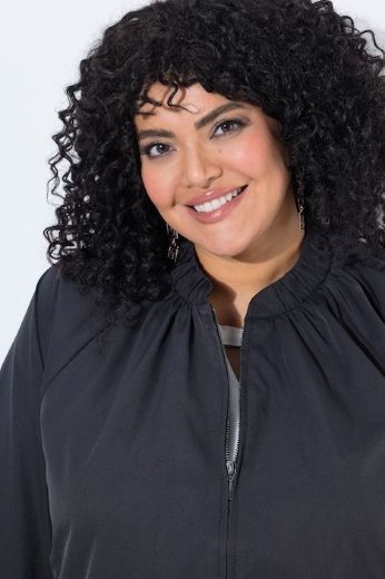 Plus size veliki brojevi Jakna lagana s patentnim zatvaračem za punije