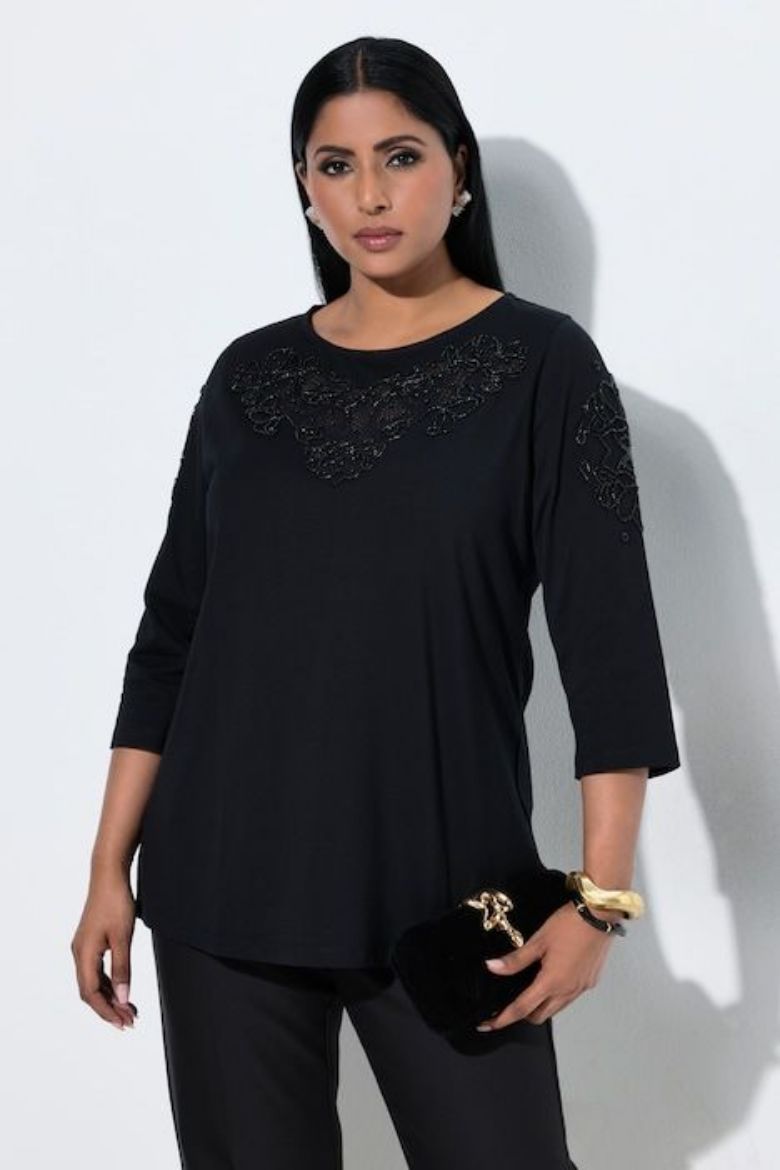 Plus size veliki brojevi Majica 3/4 rukava za punije