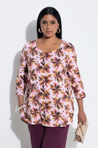 Plus size veliki brojevi Majica 3/4 rukava za punije