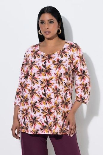 Plus size veliki brojevi Majica 3/4 rukava za punije