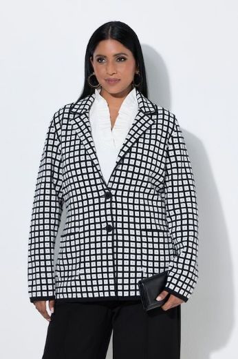 Plus size veliki brojevi Sako pleteni za punije