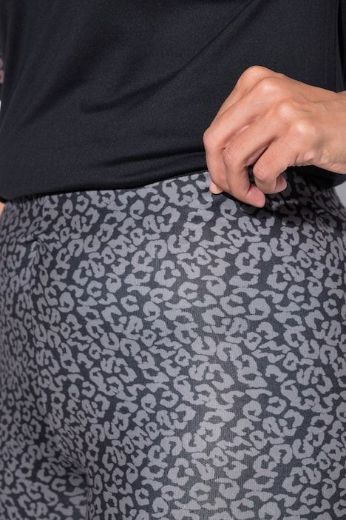 Plus size veliki brojevi Tajice leopard printa za punije