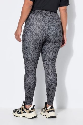 Plus size veliki brojevi Tajice leopard printa za punije