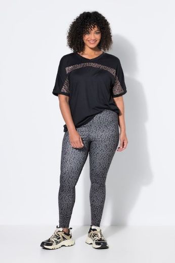 Plus size veliki brojevi Tajice leopard printa za punije