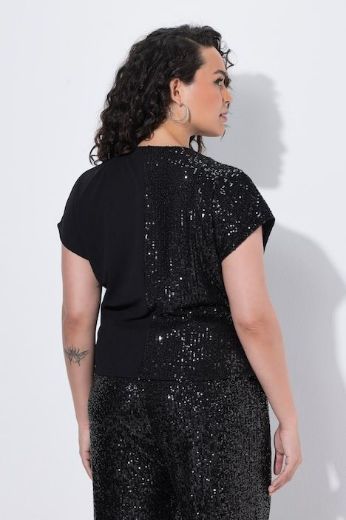 Plus size veliki brojevi Bluza svečana kratkih rukava za punije