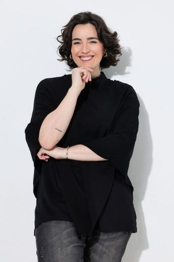 Plus size veliki brojevi Pončo za punije