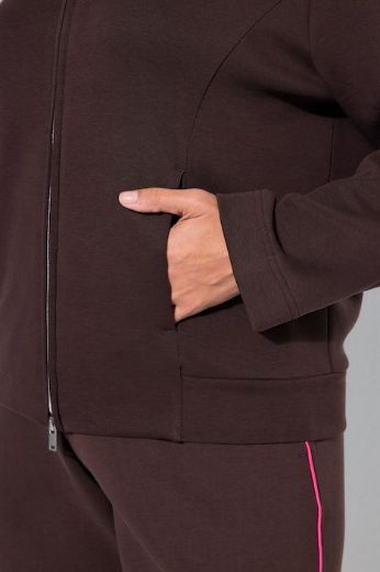 Plus size veliki brojevi Majica dugih rukava s patentnim zatvaračem za punije