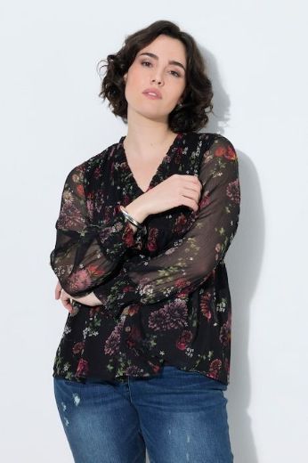 Plus size veliki brojevi Bluza dugih rukava za punije