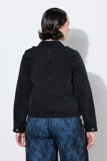 Plus size veliki brojevi Jakna od trapera za punije