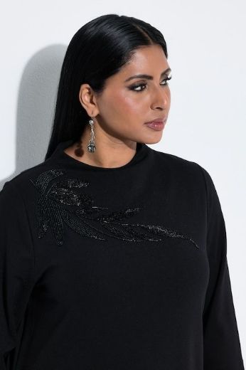 Plus size veliki brojevi Haljina midi 3/4 rukava za punije