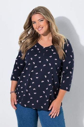 Plus size veliki brojevi Majica 3/4 rukava za punije