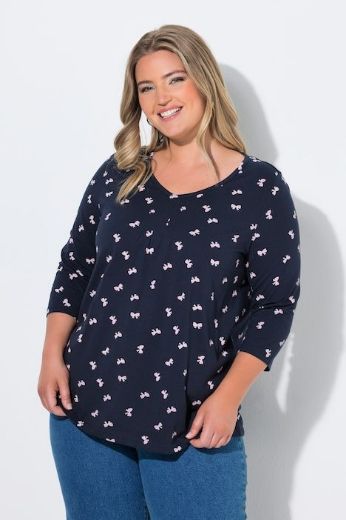 Plus size veliki brojevi Majica 3/4 rukava za punije