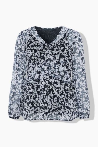 Veliki brojevi Bluza dugih rukava moda za punije