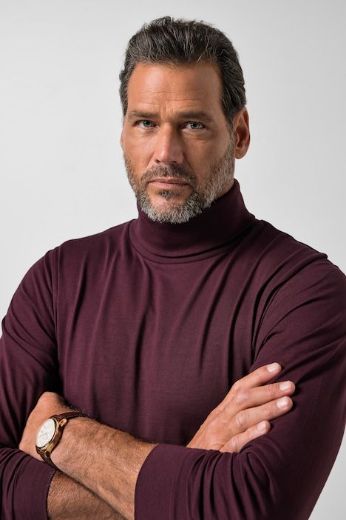 Plus size veliki brojevi Majica rol ovratnika za punije