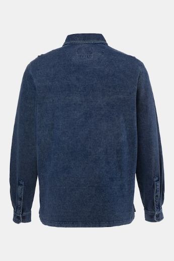Plus size veliki brojevi Majica Polo dugih rukava za punije
