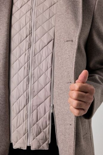 Plus size veliki brojevi Kaput od mješavine vune za punije