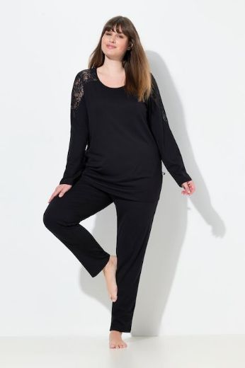 Plus size veliki brojevi Pidžama dugih rukava i dugih nogavica za punije
