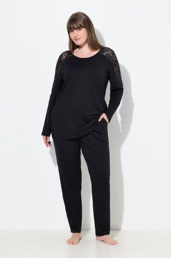 Plus size veliki brojevi Pidžama dugih rukava i dugih nogavica za punije