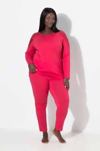 Plus size veliki brojevi Pidžama dugih rukava i dugih nogavica za punije