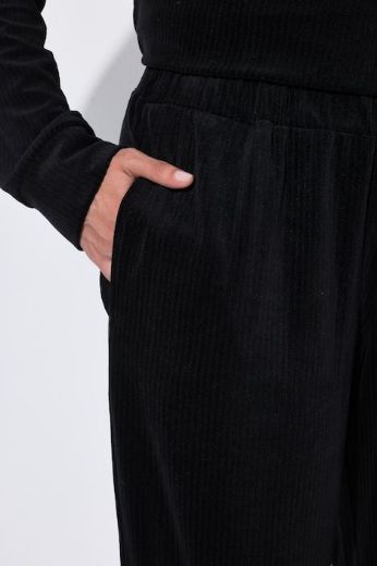 Plus size veliki brojevi Hlače širokih nogavica elastičnog struka za punije