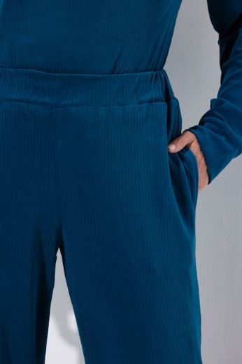 Plus size veliki brojevi Hlače širokih nogavica elastičnog struka za punije