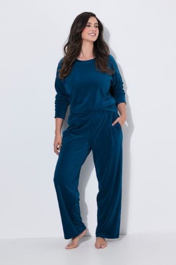 Plus size veliki brojevi Hlače širokih nogavica elastičnog struka za punije
