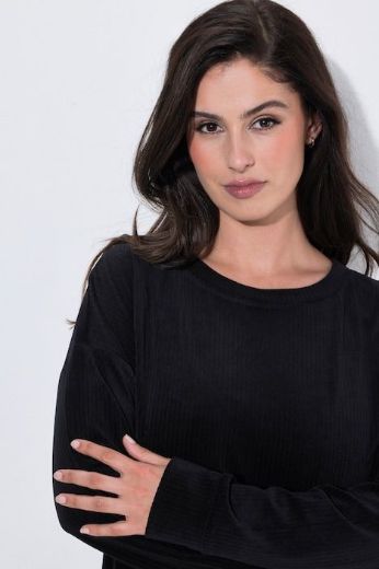 Plus size veliki brojevi Majica dugih rukava šireg kroja za punije