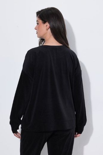 Plus size veliki brojevi Majica dugih rukava šireg kroja za punije