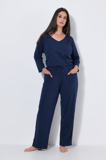 Plus size veliki brojevi Pidžama dvodijelna 3/4 rukava i dugih nogavica za punije