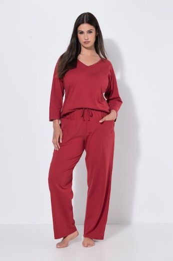 Plus size veliki brojevi Pidžama dvodijelna 3/4 rukava i dugih nogavica za punije