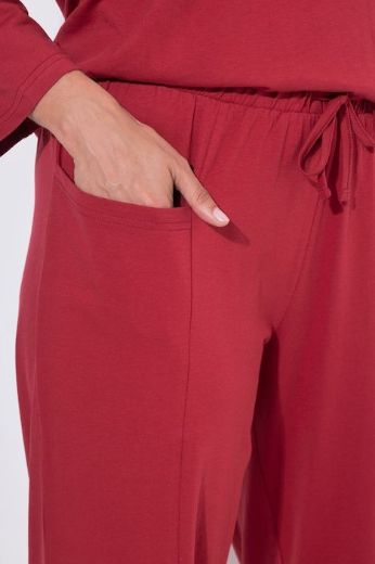 Plus size veliki brojevi Pidžama dvodijelna 3/4 rukava i dugih nogavica za punije