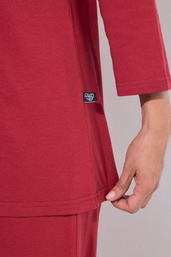 Plus size veliki brojevi Pidžama dvodijelna 3/4 rukava i dugih nogavica za punije