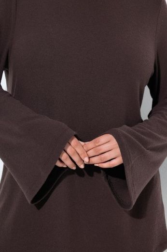 Plus size veliki brojevi Majica dugih rukava okruglog ovratnika za punije