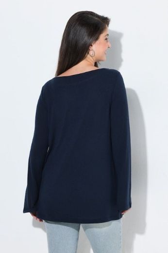 Plus size veliki brojevi Majica dugih rukava okruglog ovratnika za punije