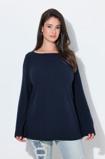 Plus size veliki brojevi Majica dugih rukava okruglog ovratnika za punije