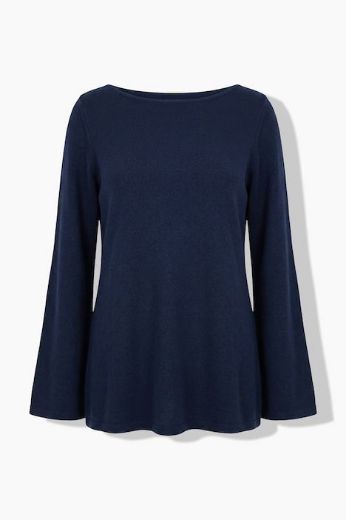 Plus size veliki brojevi Majica dugih rukava okruglog ovratnika za punije