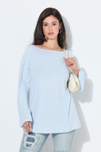 Plus size veliki brojevi Majica dugih rukava okruglog ovratnika za punije