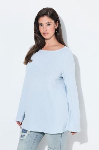 Plus size veliki brojevi Majica dugih rukava okruglog ovratnika za punije