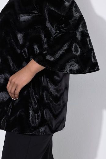 Plus size veliki brojevi Bluza 3/4 rukava baršunasta za punije