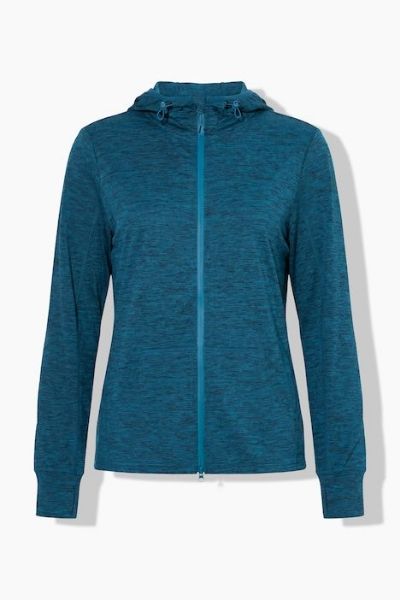 Veliki brojevi Majica dugih rukava s patentnim zatvaračem i kapuljačom moda za punije