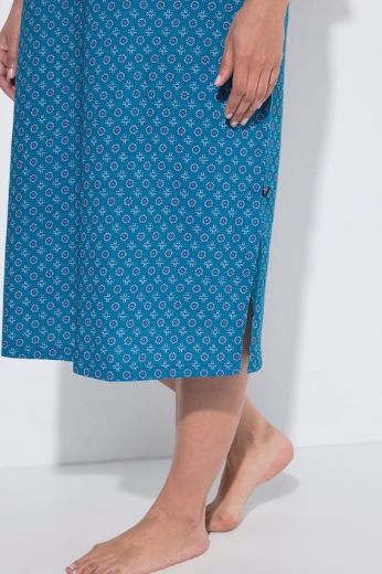 Plus size veliki brojevi Spavaćica kratkih rukava dužeg kroja za punije